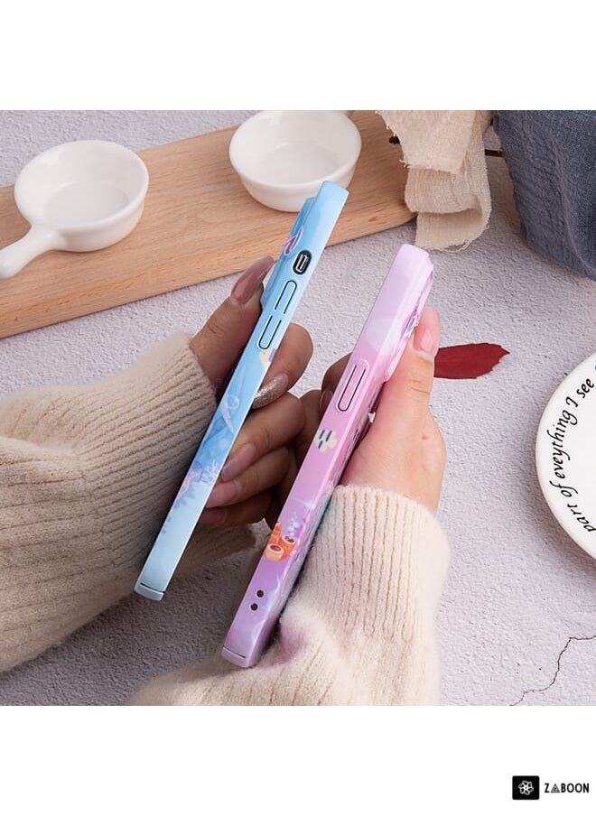 Zaboon - Protective Case Cover For iPhone 13 Pro Stereo Vision Pattern PC - Image 1