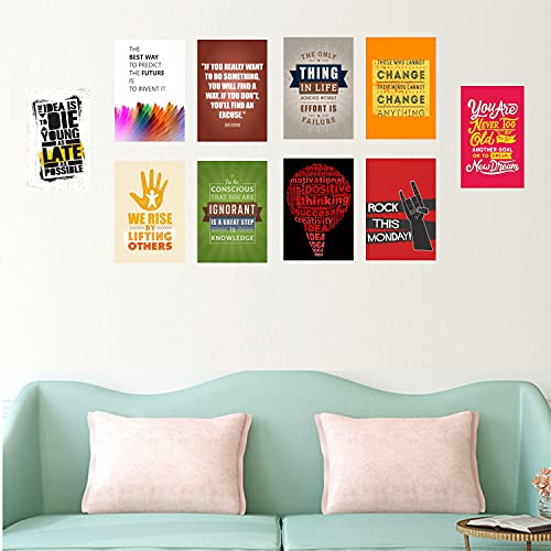 PAPER PLANE DESIGN Quote and Motivational Poster Set of 10 (Size 45 x 30 cm) d535 - Image 5