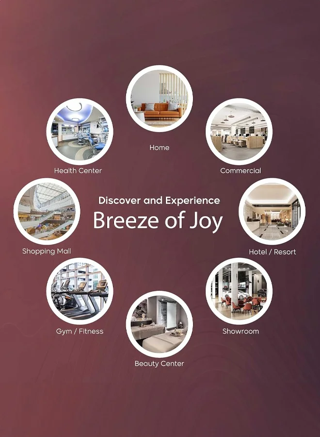Dr Scent DR Scent Breeze of Joy Essential Oil Diffuser Fragrance Machine Small (Wood)
