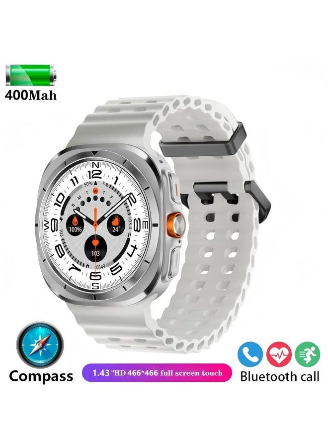 Smart Watch IP68 Waterproof Fitness Bluetooth Call Compass Talk Heart Rate Health Monitoring Smartwatch for Men Women - Image 1