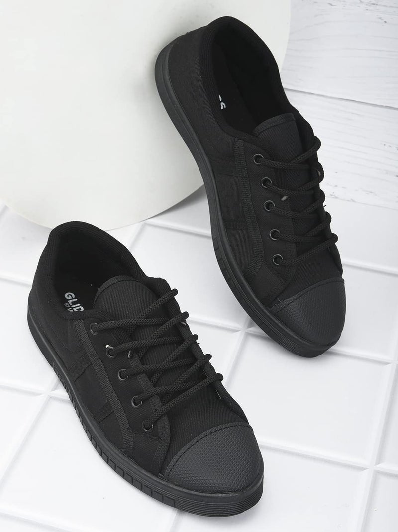 Liberty Kids Tennis-E Black School Shoes - 8 UK - Image 3