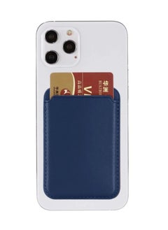 HEXABEX Magsafe Card Holder, Mag Wallet, Premium Leather Wallet with Magsafe for iPhone Magnetic Card Holder Blue  - Image 1