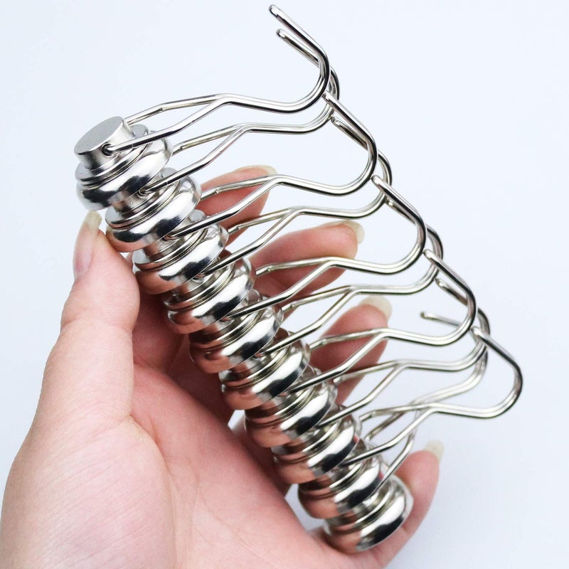 E BAVITE Swivel Swing Magnetic Hooks 80LB,10 Pack Strong Neodymium Magnet Hook for Magnets Surfaces 67.5mm(2.66in) - Image 5