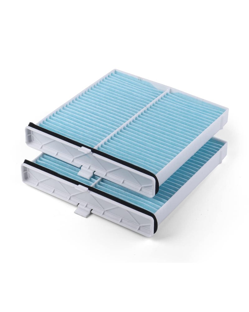 Forccord 2PACK HEPA Cabin Air Filter Fits for Mazda CX3 1621 Yaris 1920 Yaris iA 1718 Scion iA 2016 Activated Carbon Cabin Filter Replacement D09W61J6X XC10493 Car Accessories