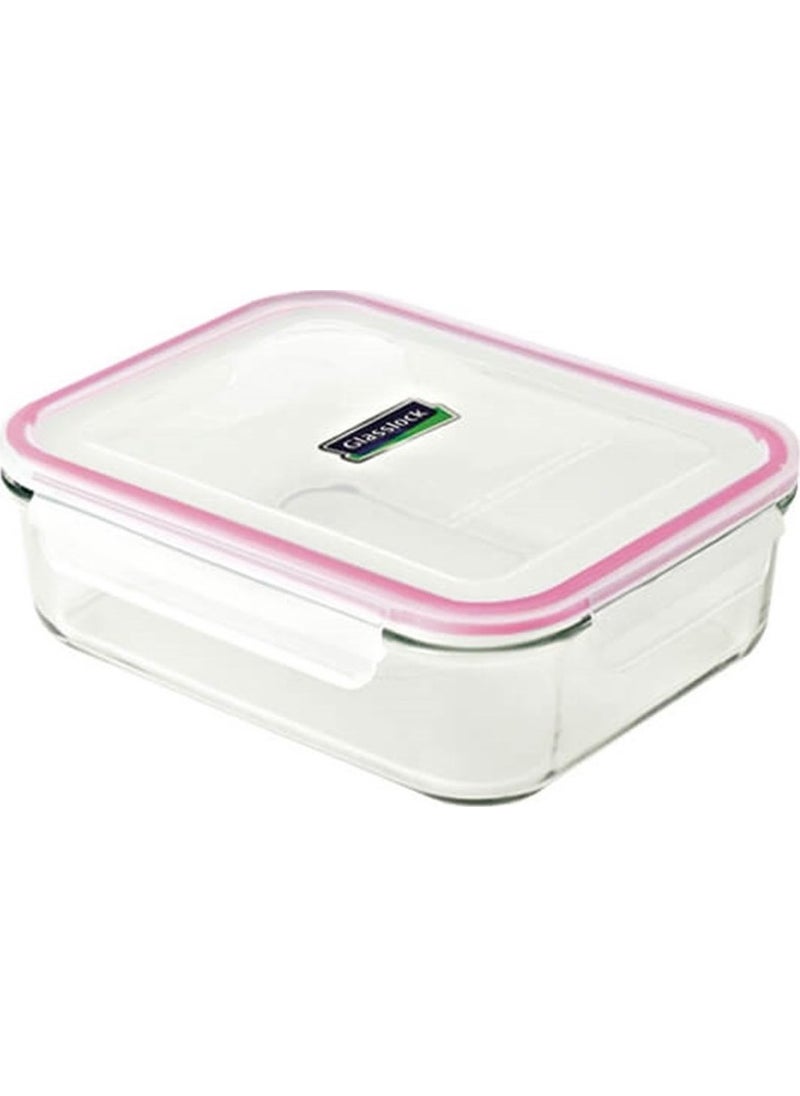 Glasslock Rectangular Glass Storage Container 715 Ml 