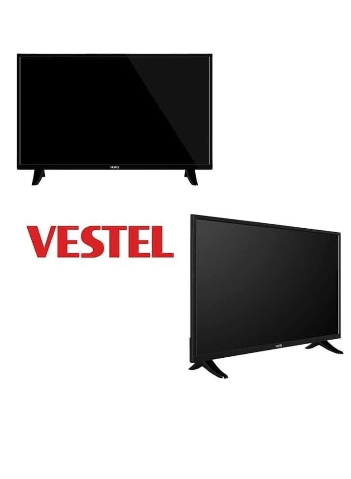 VESTEL تلفاز فيستيل 32 بوصة HD LED لون أسود موديل -32H5500T، صنع في تركيا-ضمان تصنيع لمدة سنة. - Image 3