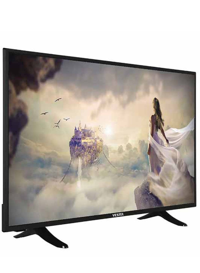 VESTEL تلفاز فيستيل 32 بوصة HD LED لون أسود موديل -32H5500T، صنع في تركيا-ضمان تصنيع لمدة سنة. - Image 4