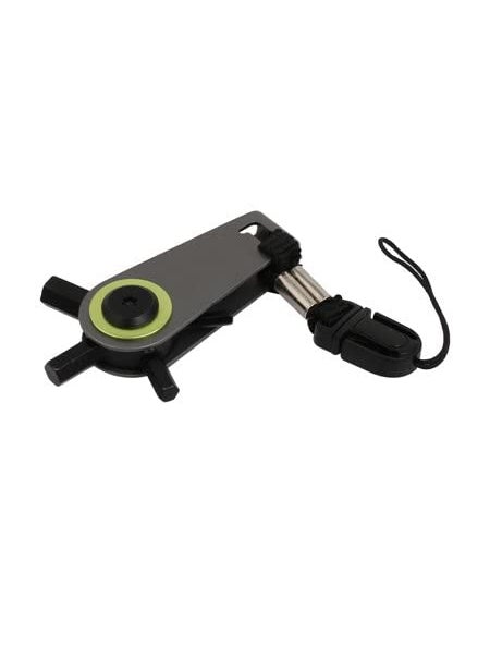 Ostin Ostin Allen Key Zip Keychain Durable Compact Tool Attachment Zip Puller Titanium Zip Allen Keys Zip Compact Tool Puller Attachment Rotating Hex Tool  - Image 5
