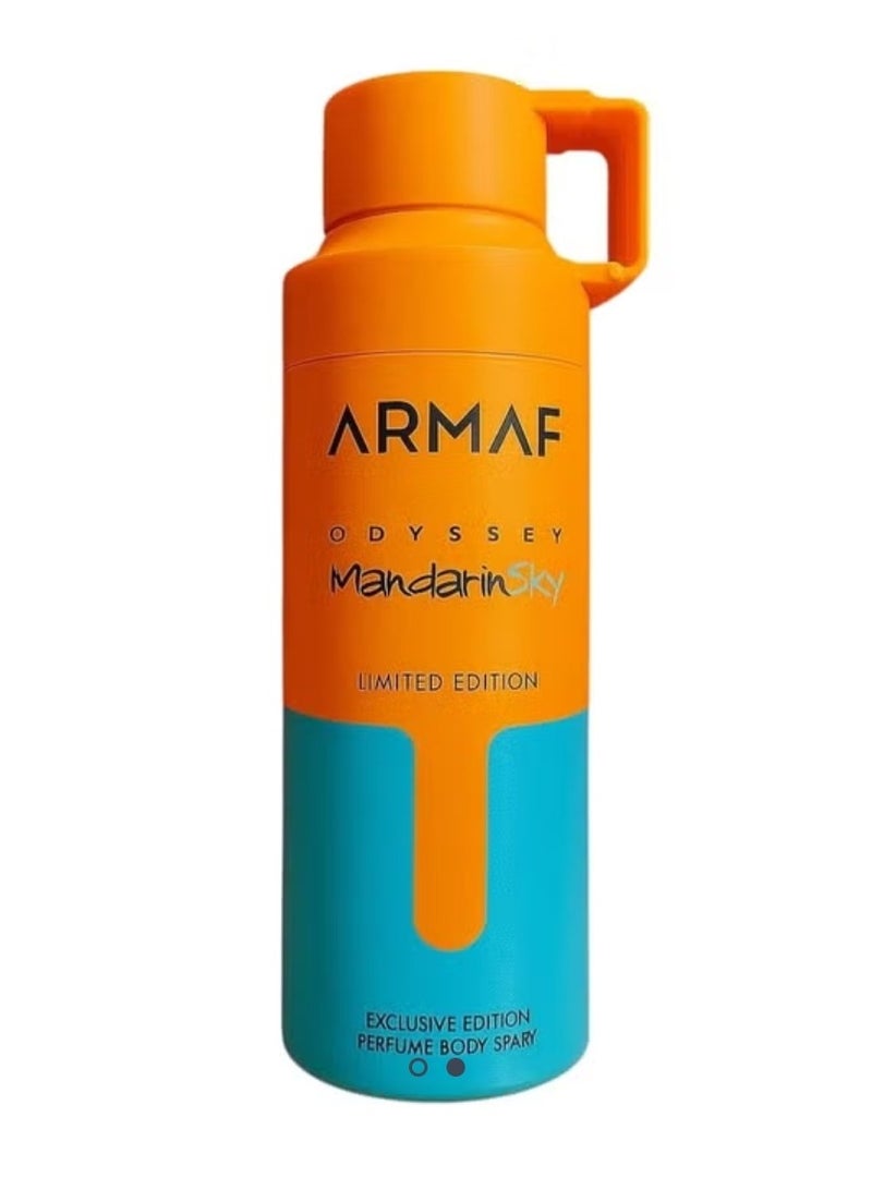 أرماف ارماف أوديسي ماندارين سكاي سبراي للجسم للرجال ٢٠٠ مل – إصدار محدود - Image 1