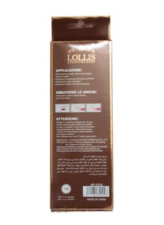 LOLLIS 24-Piece False Nail Set Brown  - Image 3