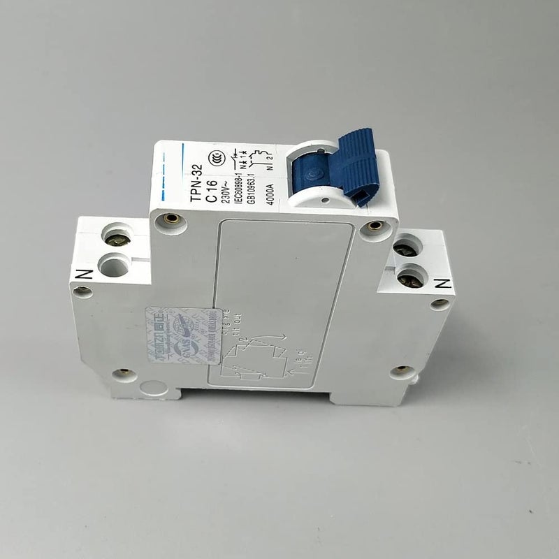 TPN 6A 1P+N قاطع دائرة مصغر MCB 10A 16A 20A 25A 32A - Image 4
