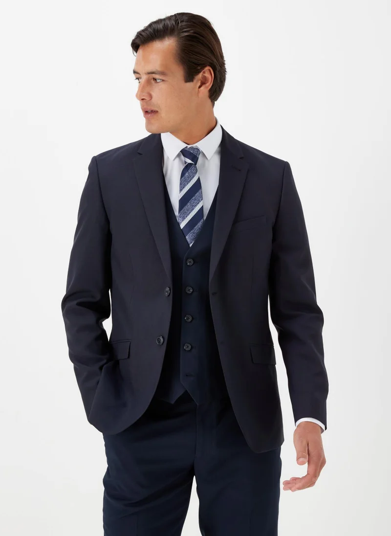 Matalan Taylor & Wright Panama Navy Slim Fit Suit Jacket