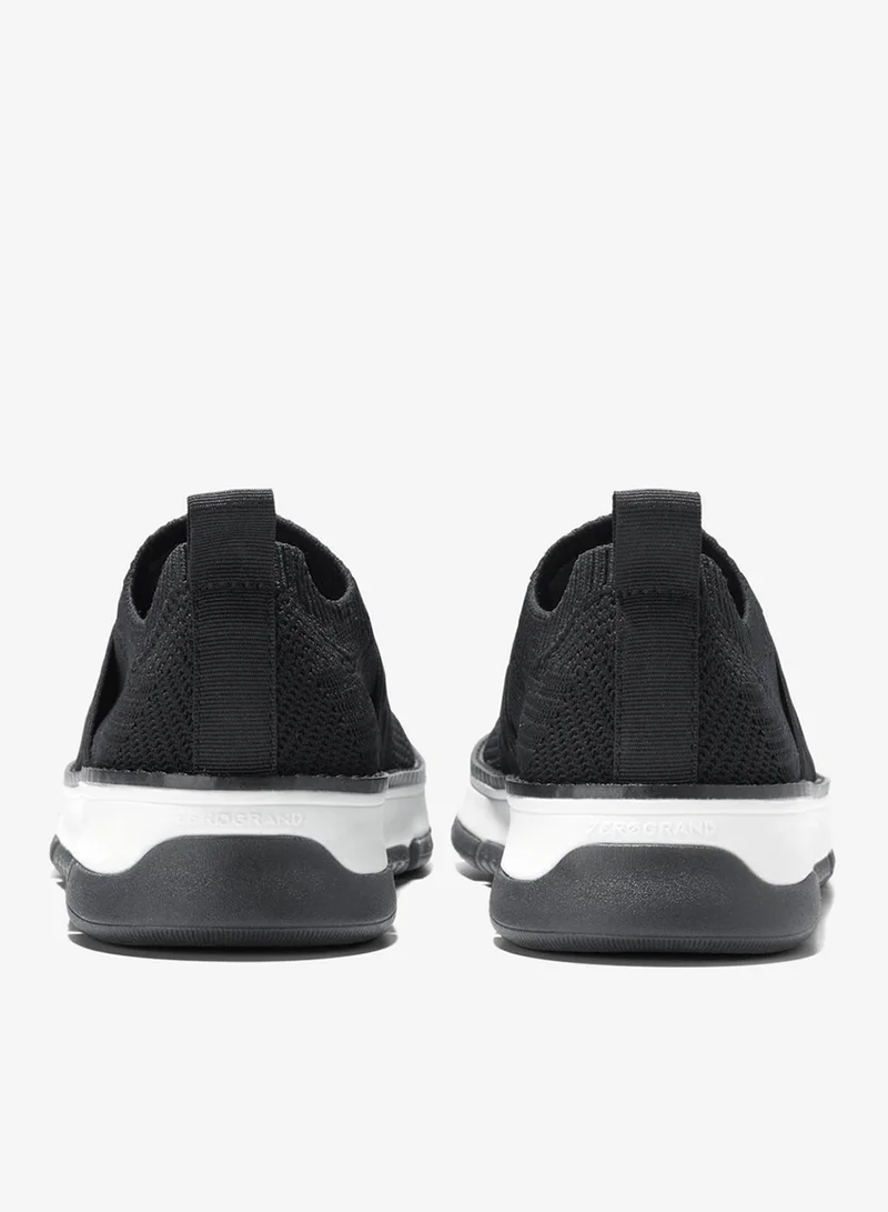 COLE HAAN BLACK Zerogrand Rella Stitchlite Slip-On Sneakers for Women | Best Price UAE