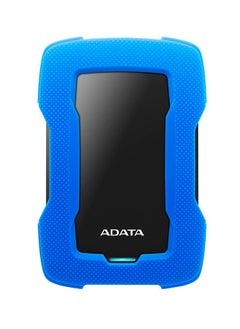 ADATA ADATA HD330 2TB USB 3.0, High-speed Shock-absorbing External Hard Drive, Extra Slim Portable Waterproof Mobile Hard Drive, (2TB Blue)  - Image 1