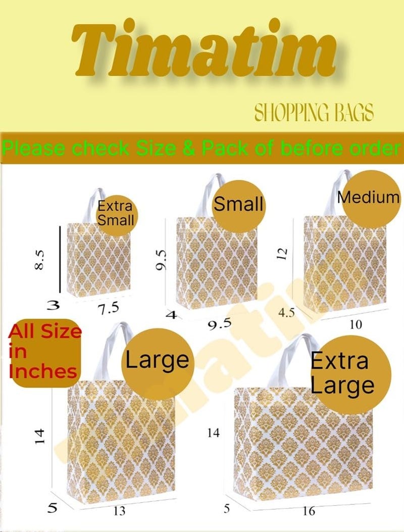 Timatim Return Gift Bags| Carry Bags for Gifting | Non-Woven Reusable Eco-Friendly Party Return Gifting Covers | Shopping Bags - Image 2