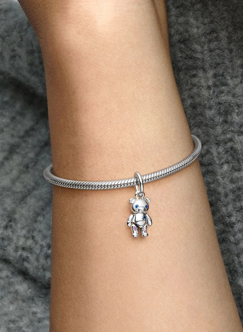 PANDORA Movable Teddy Bear Dangle Charm