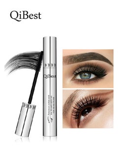 QiBest Mascara Black Fiber Mascara Charming Longlasting Mascara, Thick and Long Eyelash Waterproof and Smudge proof Eyes Makeup  - Image 1