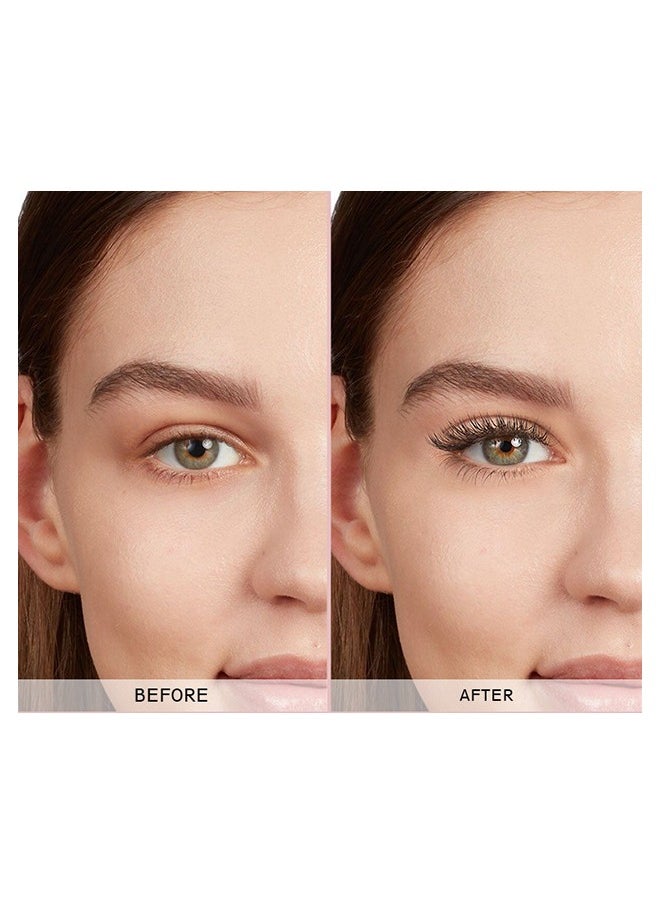 QiBest Mascara Black Fiber Mascara Charming Longlasting Mascara, Thick and Long Eyelash Waterproof and Smudge proof Eyes Makeup  - Image 4