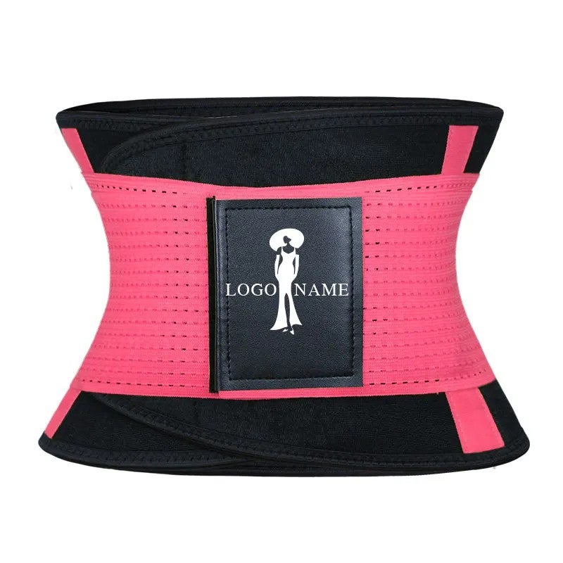 Bluejw NANBIN Neoprene Waist Trimmer - Adjustable Lumbar Support Belt for Lower Back Pain Relief & Shaping - Image 1