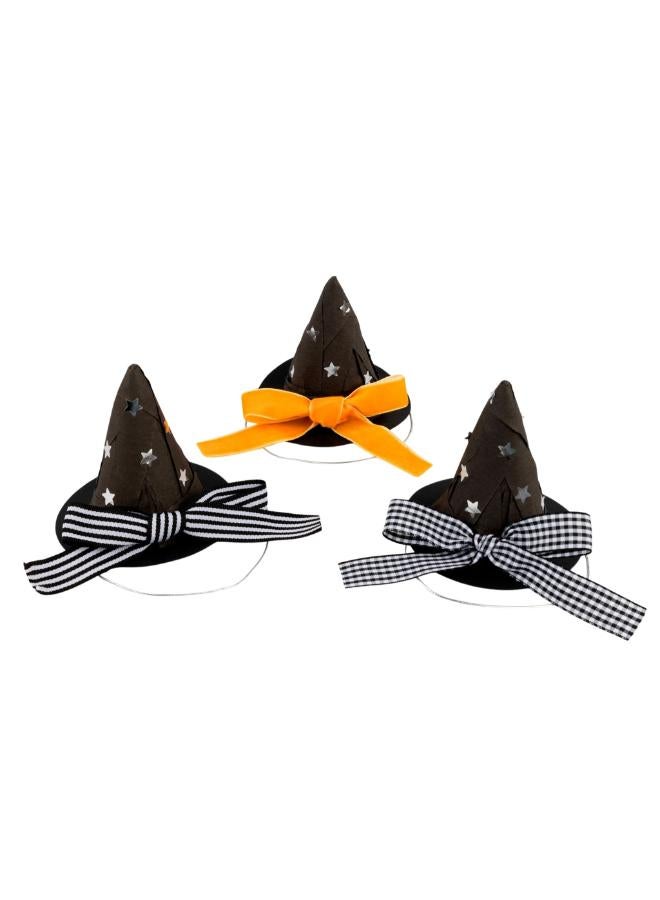 Meri Meri Surprise Witch Hats With Bows - Image 1