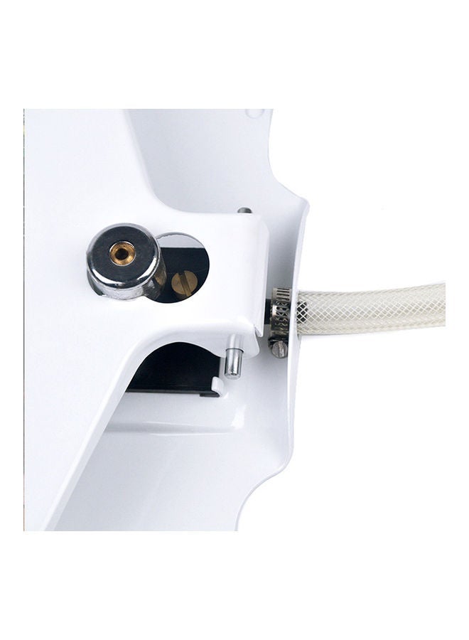 NIBEMINENT High-Quality Stainless Steel Pet Water Fountain White - Image 3