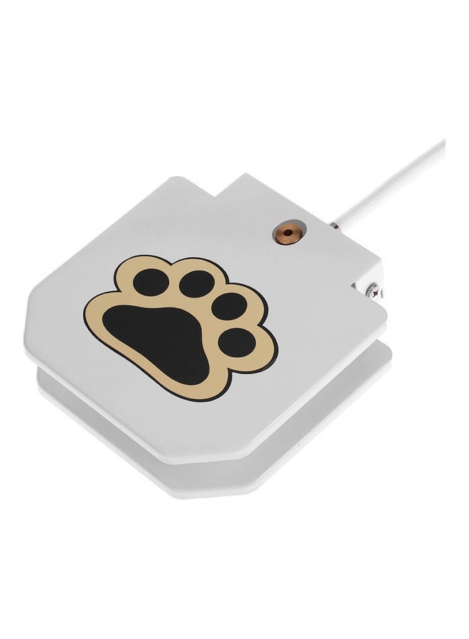 NIBEMINENT High-Quality Stainless Steel Pet Water Fountain White - Image 5