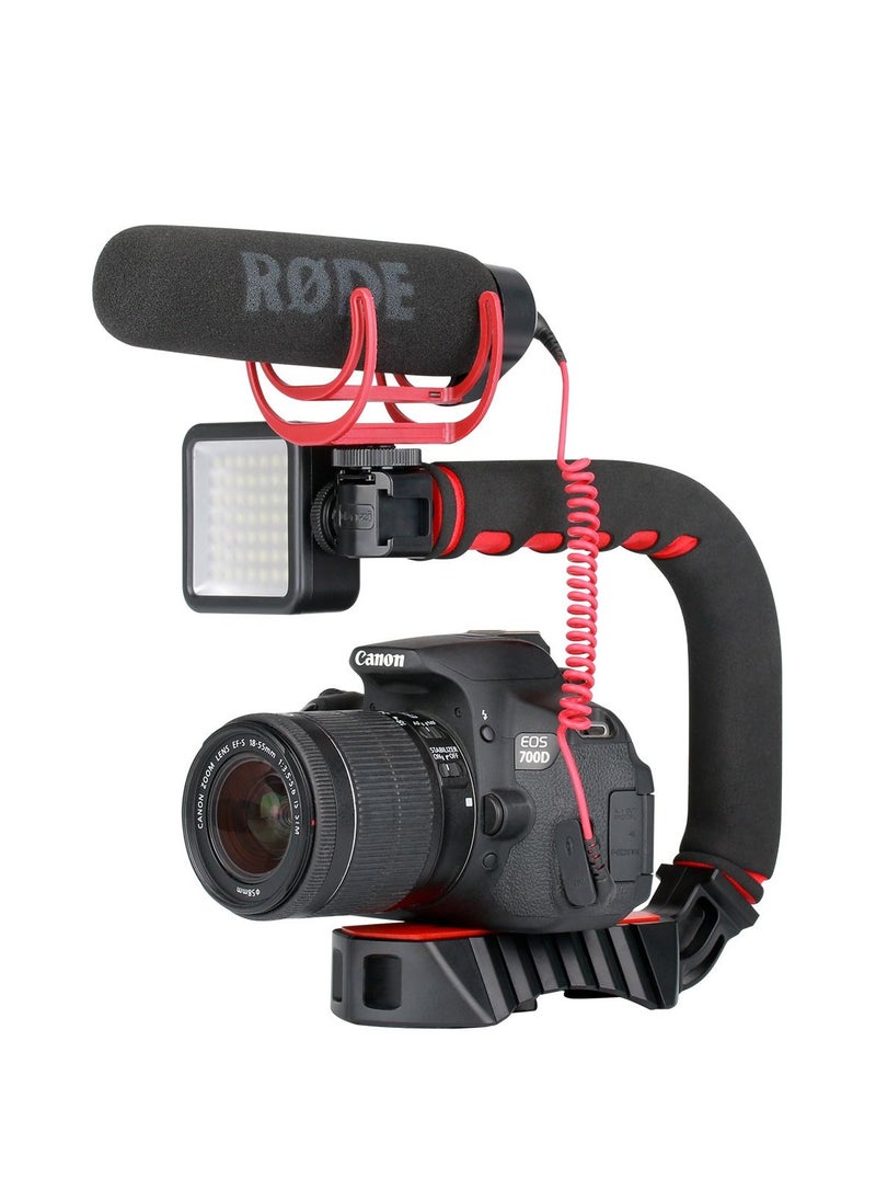 Ulanzi - U-Grip Pro Handheld Video Rig Steadicam with Triple Cold Shoe Stabilizing Handle Grip - Image 1