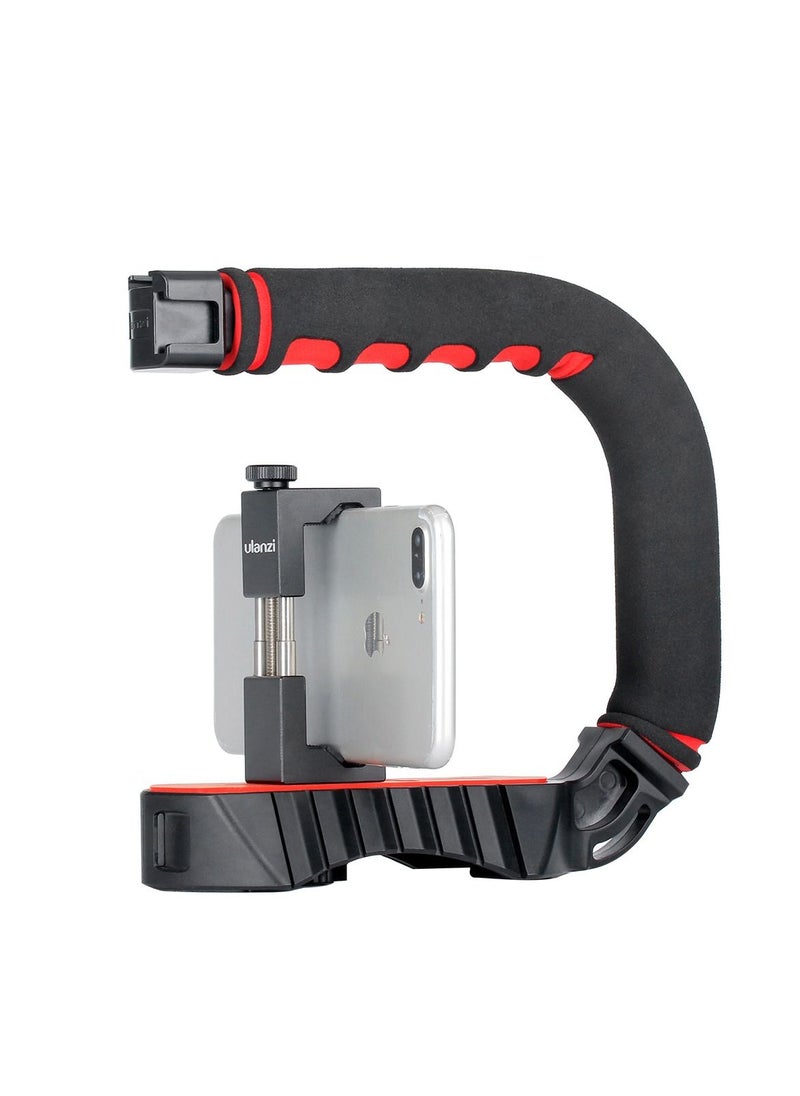 Ulanzi - U-Grip Pro Handheld Video Rig Steadicam with Triple Cold Shoe Stabilizing Handle Grip - Image 1