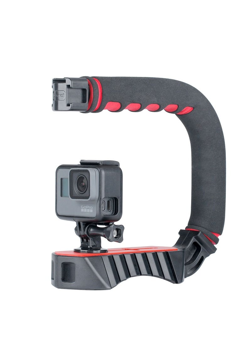 Ulanzi - U-Grip Pro Handheld Video Rig Steadicam with Triple Cold Shoe Stabilizing Handle Grip - Image 1