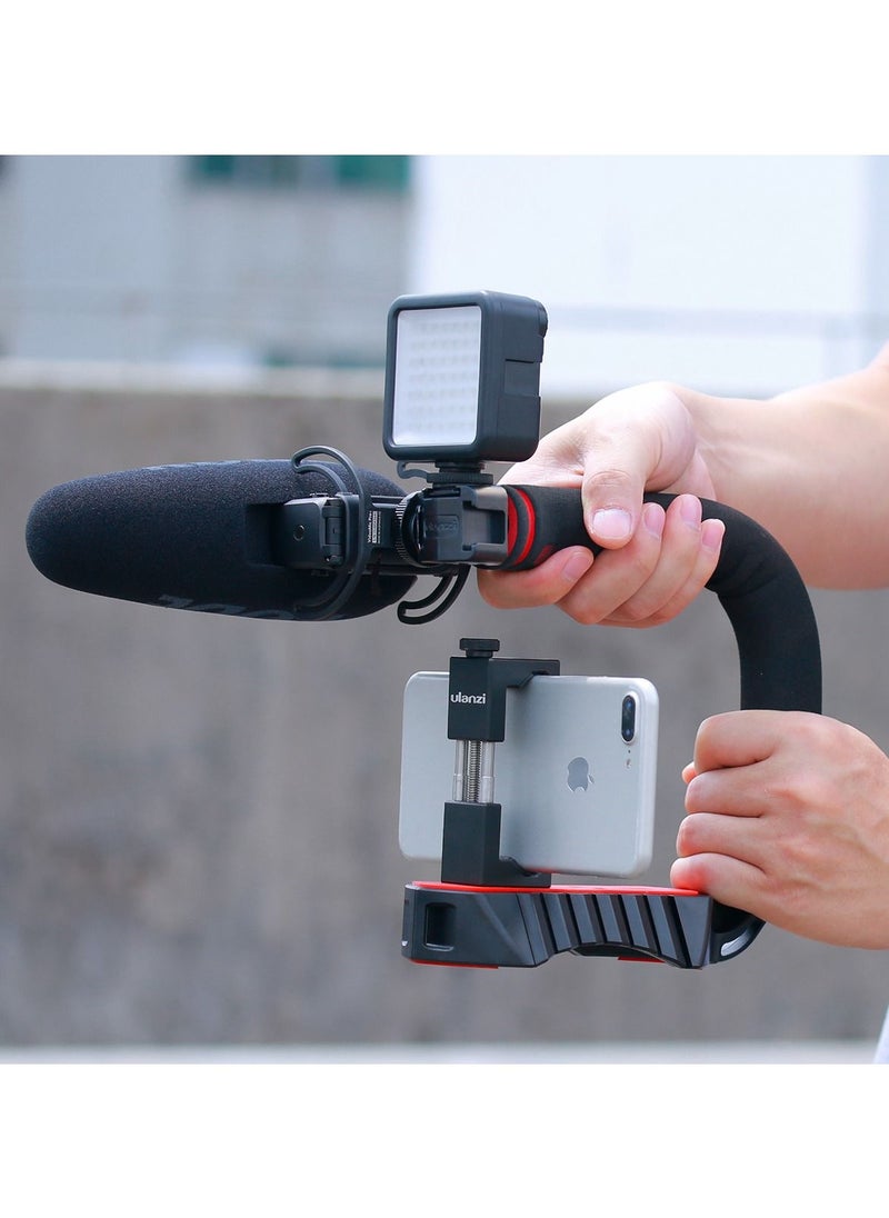 Ulanzi - U-Grip Pro Handheld Video Rig Steadicam with Triple Cold Shoe Stabilizing Handle Grip - Image 1
