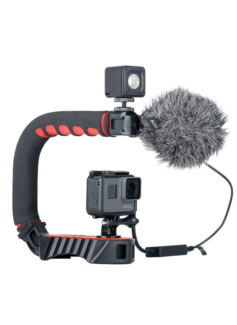 Ulanzi - U-Grip Pro Handheld Video Rig Steadicam with Triple Cold Shoe Stabilizing Handle Grip - Image 1