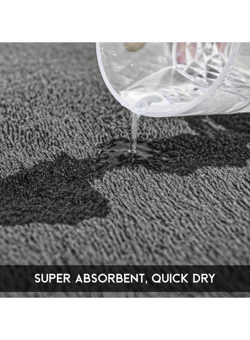 بليس كاسا مجموعة مناشف حمام بليس كازا  سم  قطع - قطن %  جرام لكل متر مربع سريع الجفاف عالي الامتصاص سميك بجودة فندقية للحمام والسبا - Image 4