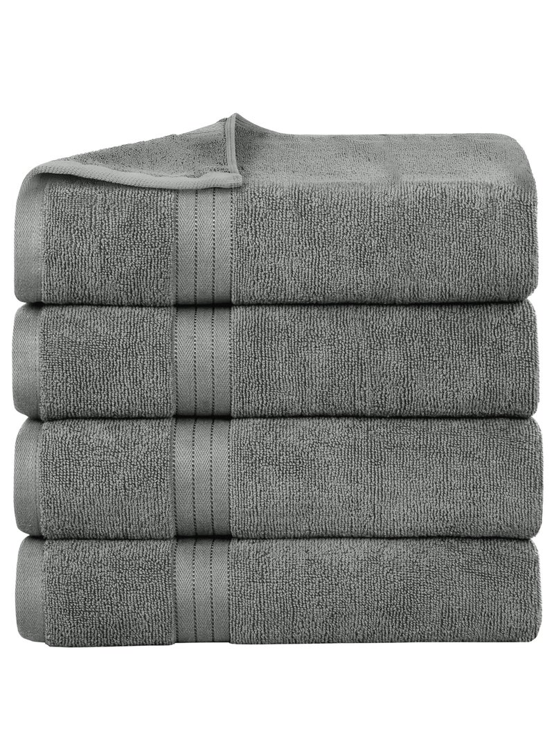 بليس كاسا مجموعة مناشف حمام بليس كازا  سم  قطع - قطن %  جرام لكل متر مربع سريع الجفاف عالي الامتصاص سميك بجودة فندقية للحمام والسبا - Image 1