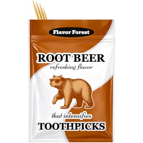 Flavor Forest Root Beer Flavored Toothpicks 100ct - Image 1