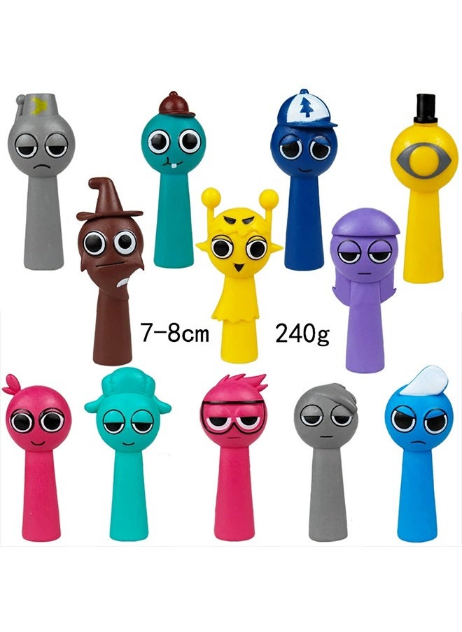 Unewshi 12 Piece Figures The Action Figure Toys For Fans Series Figures Model Birthday Cake Toppers  - Image 2