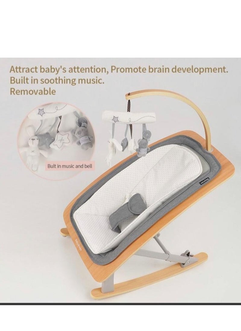 BabyDream Babydream 2in1 rocker wooden  - Image 5