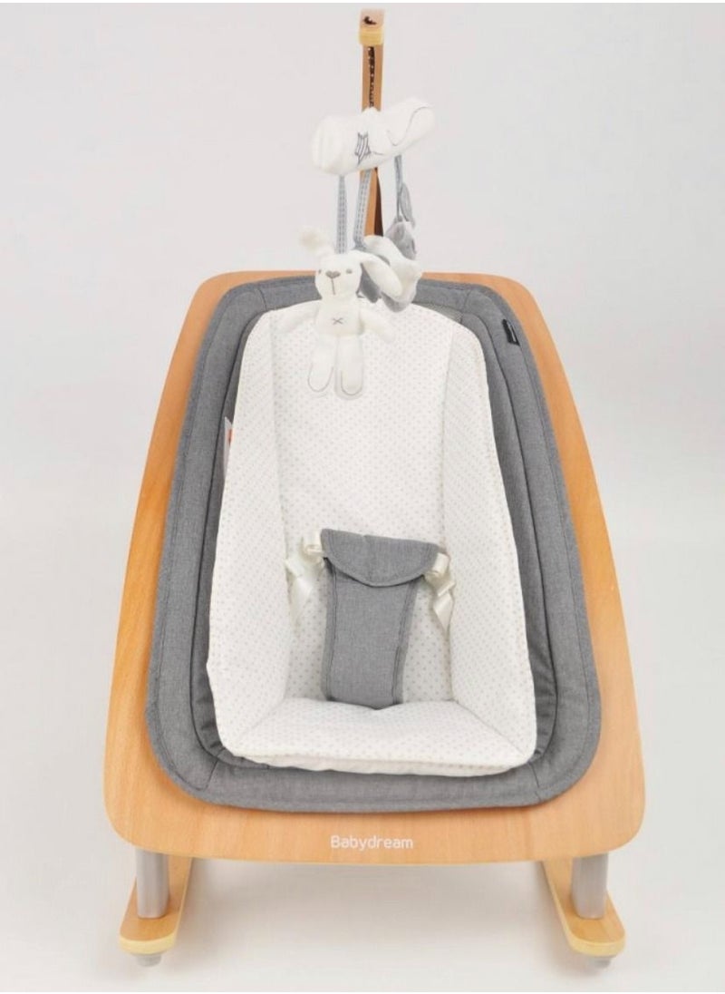 BabyDream Babydream 2in1 rocker wooden  - Image 1