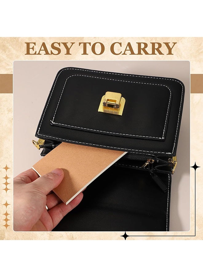 ملاحظات ميدانية محمولة، 4 قطع دفاتر صغيرة 50 صفحة دفاتر جيب دفاتر ملاحظات لتنظيم القوائم والمخطط اليومي للعمل والمكتب والسفر، شبكية/مخطط - Image 4