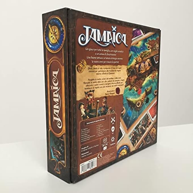 Asmodee, Jamaica Board Game, 2-6 Players, 8+ Years, Italian Edition - Image 3