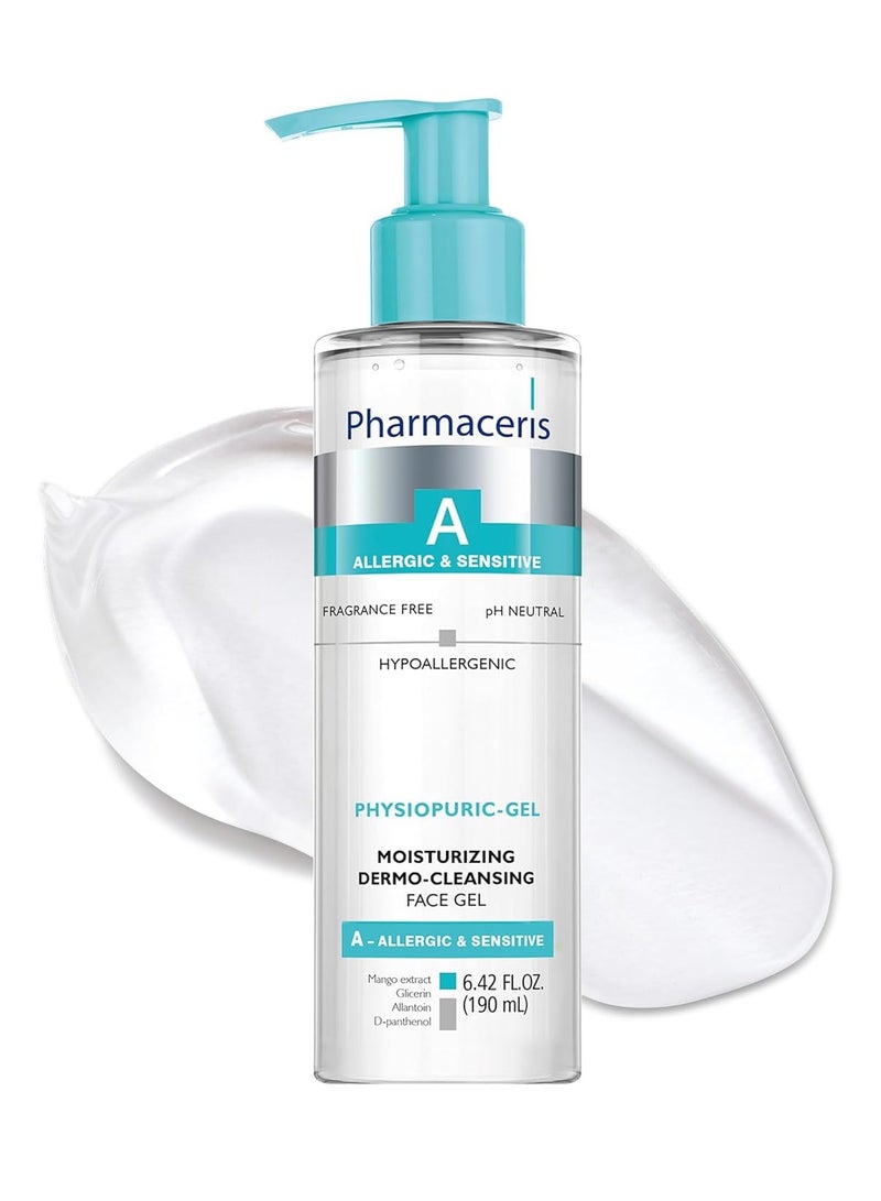 Pharmaceris Pharmaceris PHYSIOPURIC-GEL Moisturizing Dermo-Cleansing Face Gel for Sensitive Skin  - Image 1