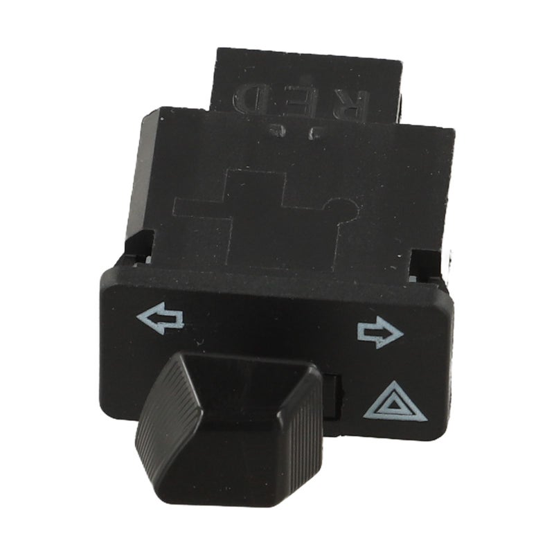 Black Plastic Motorcycle Turn Signal Button Switch for Honda RS150 Winner150 Type A - Image 1