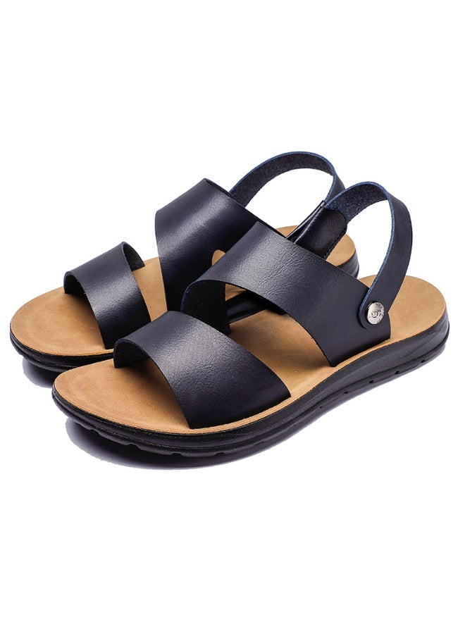 NIBEMINENT Fashionable Summer Men's Sandals Anti-Slip Beach Shoes 