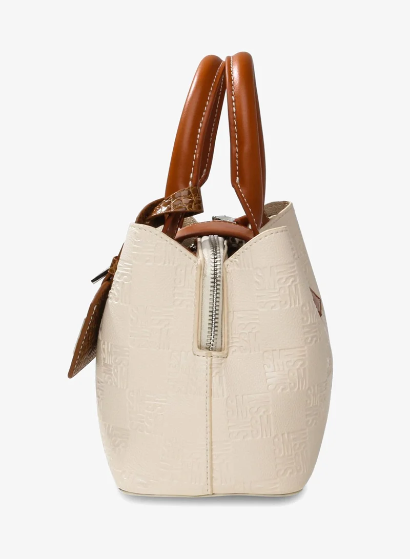 STEVE MADDEN IVORY Steve madden sanibel women's bone satchel bag for Women | Best Price UAE