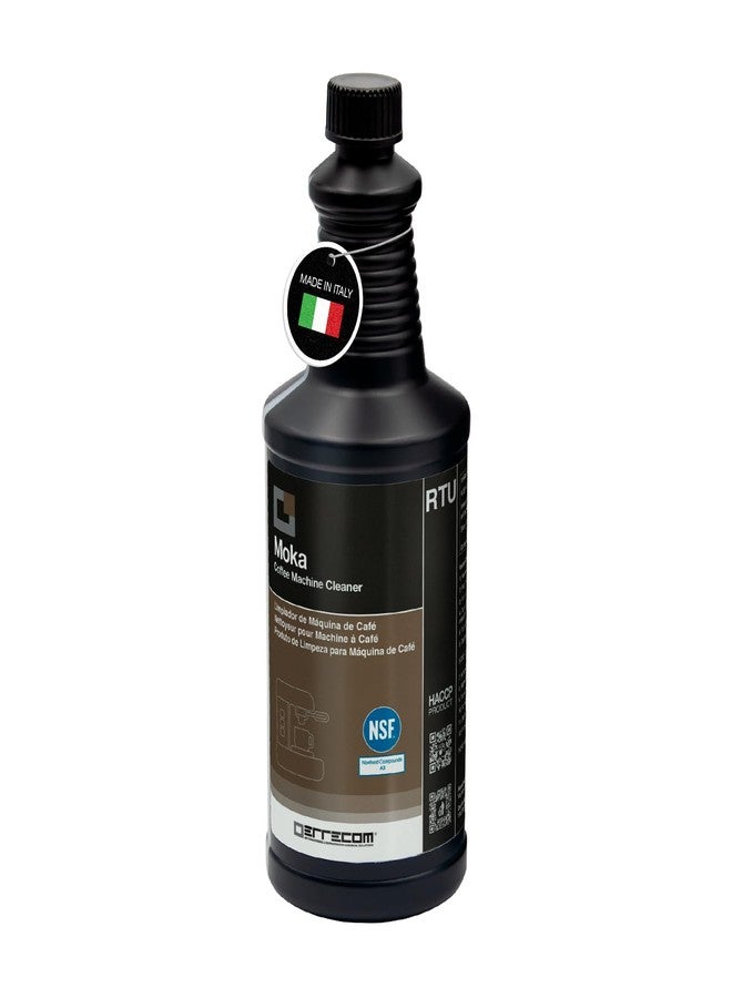 ERRECOM Moka, Coffee Machine Descaler, NSF Registered A3, Compatible with all Coffee Machines and Kettles, 17 fl oz (500 mL), 5 Uses - Image 1
