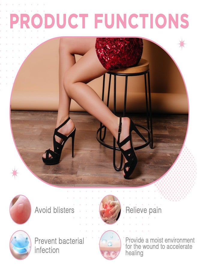 OK TAPE Blister Bandage,20 Count，5cm*3cm,Waterproof Blister Prevention Tape for Heel,Toe,Foot Sole,etc - Image 3