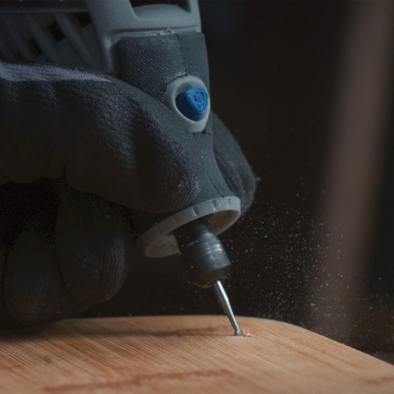 درمل ملحق أداة دوارة ١٠٧ بت نقش - مثالي للخشب والبلاستيك والمشمع والمعادن الناعمة، ساق ١/٨ بوصة - Image 2