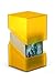 Ultimate Guard Boulder 100 Classic Deck Case for 100 DoubleSleeved TCG Cards Amber Secure Durable Storage for Trading Card Games SoftTouch Finish - Image 4