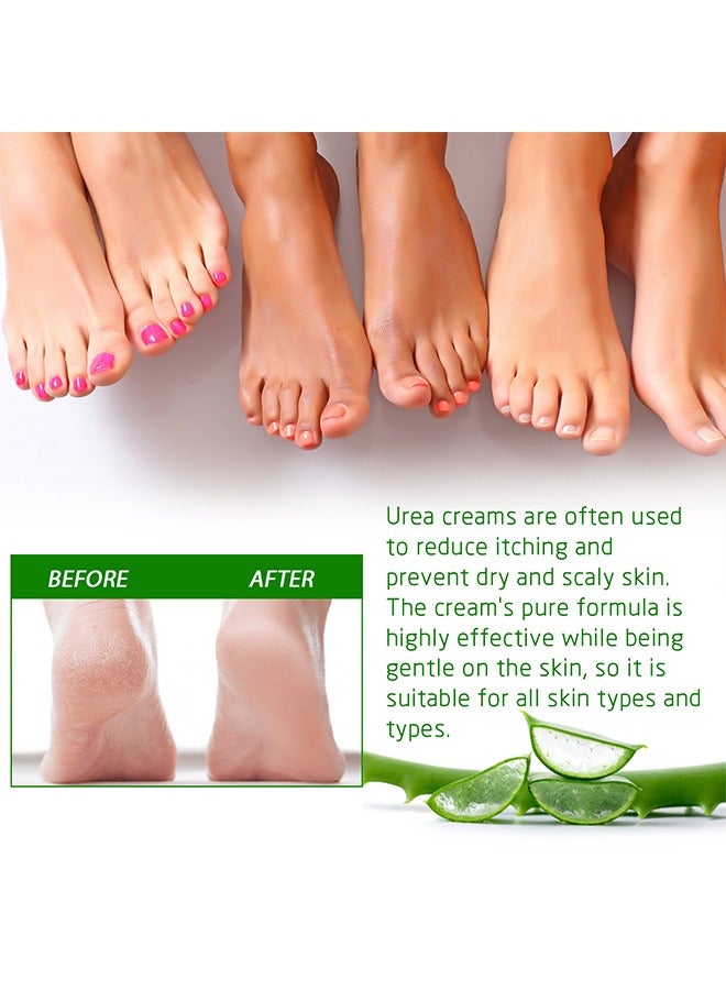 EELHOE Foot Care Cream Allantoin 40% Cream For Cracked,Rough Thick and Dry Skin Soothes and Softens Feet,Elbows and Knees Hydrating and Moisturizing Foot Care Cream 100g - Image 2