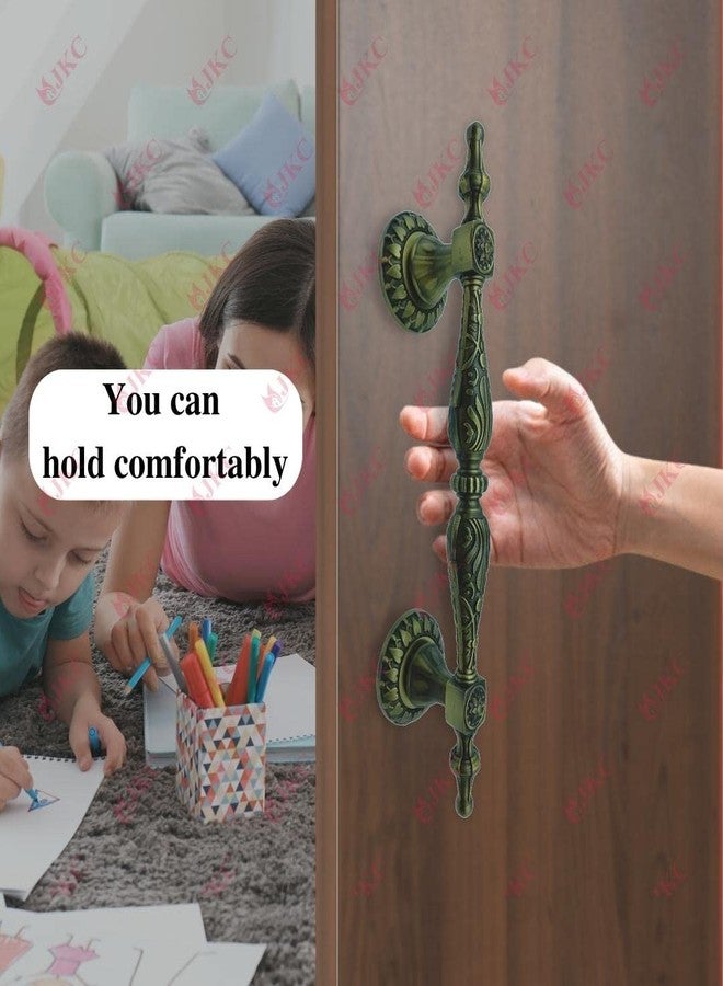 JKC Antique Door Handle 8 Inch, Suitable for Main Door - Elegant and Classic Door Handles, Perfect for Wardrobe Doors and Main Door Handle Needs - Pack of 1 - Image 4