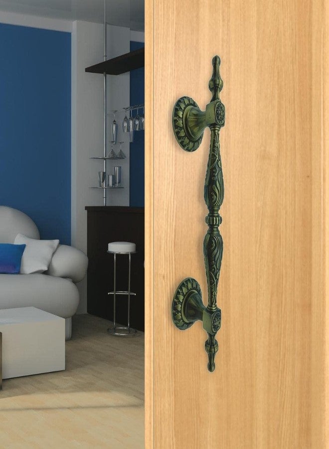 JKC Antique Door Handle 8 Inch, Suitable for Main Door - Elegant and Classic Door Handles, Perfect for Wardrobe Doors and Main Door Handle Needs - Pack of 1 - Image 1